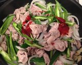 簡単☆ガーリック☆ケチャップの豚肉炒め作り方4写真