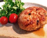 お豆腐たっぷり さっぱり和風ハンバーグ作り方8写真