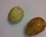 裏技！包丁いらず☆じゃがいもの皮むき！作り方4写真