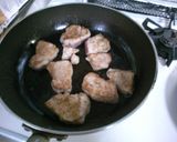 簡単一品　豚肉の照り焼き　～生姜入り～　作り方3写真