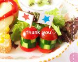 お弁当の隙間埋め♡野菜バーガー作り方6写真