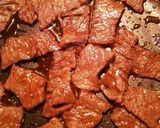 焼いて乗っけて焼肉サラダライス作り方6写真