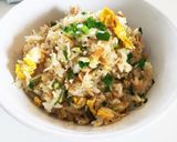 ちりめんじゃこの炒飯 ほんのり梅味♩作り方5写真