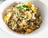 ちりめんじゃこの炒飯 ほんのり梅味♩作り方5写真
