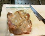 フライパンで創作和風ソースのハーブチキン作り方3写真