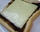 岩のりチーズトースト作り方3写真