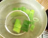 まるごと白ネギのジェノバ風スパゲッティ作り方3写真
