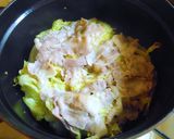 ストウブ鍋で豚とキャベツの塩バター蒸し作り方4写真