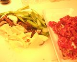 クックパーで簡単アスパラと牛肉の中華炒め作り方1写真