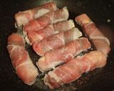 高野豆腐とチーズの肉巻きロール作り方9写真