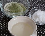 野菜嫌いのお子様でも♡青汁シフォンケーキ作り方1写真