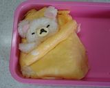 コリラックマのお昼寝キャラ弁作り方3写真