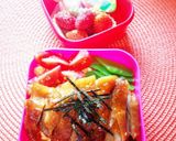 【ママレシピ】てりてりチキンで♡三色丼♡作り方11写真