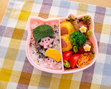 幼稚園 キャラ弁♡だからちゃんむぎちゃん作り方5写真