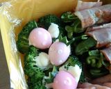 2015運動会のお弁当★肉団子&煮物作り方2写真