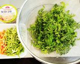 ☆葉にんじんの炒めもの☆作り方1写真