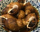 巻き貝の甘醤油煮作り方2写真