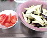 本掲載♡牛肉と茄子のフレッシュトマト炒め作り方1写真