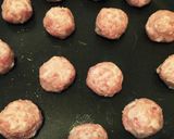お弁当に！豚ひき肉の簡単甘酢肉だんご！作り方4写真
