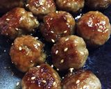 お弁当に！豚ひき肉の簡単甘酢肉だんご！作り方9写真