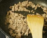 mチンゲンサイのピリ辛挽肉中華炒め作り方4写真