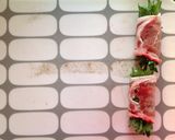お弁当に♬豚と大葉のくるくる巻き焼き作り方3写真