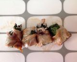 お弁当に♬豚と大葉のくるくる巻き焼き作り方5写真