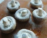 コロコロ可愛い♪椎茸ハンバーグ作り方1写真