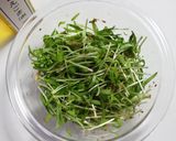 空芯菜新芽と新玉葱☆えごま油＆おかか和え作り方6写真