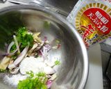 ✿花天✿～エディブルフラワーのかき揚げ♪作り方2写真