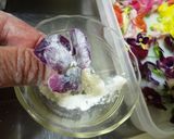 ✿花天✿～エディブルフラワーのかき揚げ♪作り方4写真
