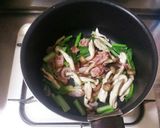 1人でランチ☆簡単小松菜のトマトパスタ作り方2写真