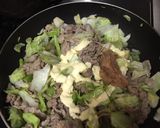豚肉とキャベツのさっぱり梅ポンマヨ炒め作り方2写真