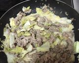 豚肉とキャベツのさっぱり梅ポンマヨ炒め作り方3写真