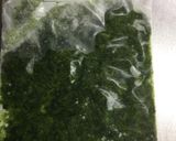よもぎ入りの食パン作り方1写真