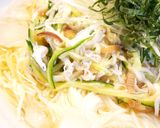夏のランチに*薬味たっぷりしらすそうめん作り方4写真
