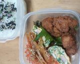☆鶏唐揚げ･きんぴら☆お弁当0522作り方7写真