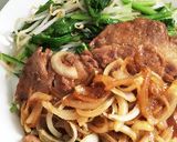 簡単、豚のしょうが焼き。作り方22写真