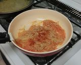 無塩トマトジュースの簡単パスタ♪♪♪作り方5写真