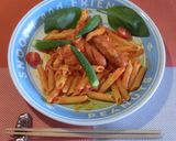 無塩トマトジュースの簡単パスタ♪♪♪作り方7写真