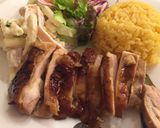 BBQチキンのプレートランチ作り方7写真