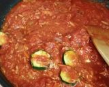 ズッキーニとツナのトマトソースパスタ作り方5写真