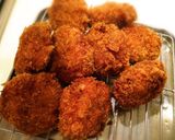粉チーズで旨味UP!豚こま一口トンカツ♪作り方5写真