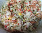 ✿カルシウム満点！お好み焼き味おにぎり作り方1写真