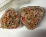 ✿カルシウム満点！お好み焼き味おにぎり作り方2写真