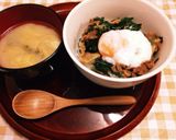 ニラと豚バラのスタミナ丼作り方6写真