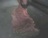 冷やし中華始めました　牛で！作り方3写真