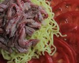 冷やし中華始めました　牛で！作り方15写真