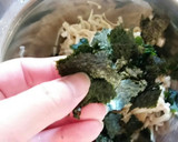 しゃきしゃき！エノキのノリ和え。作り方3写真
