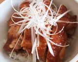 トースターで簡単ジューシー☆鶏丼作り方4写真